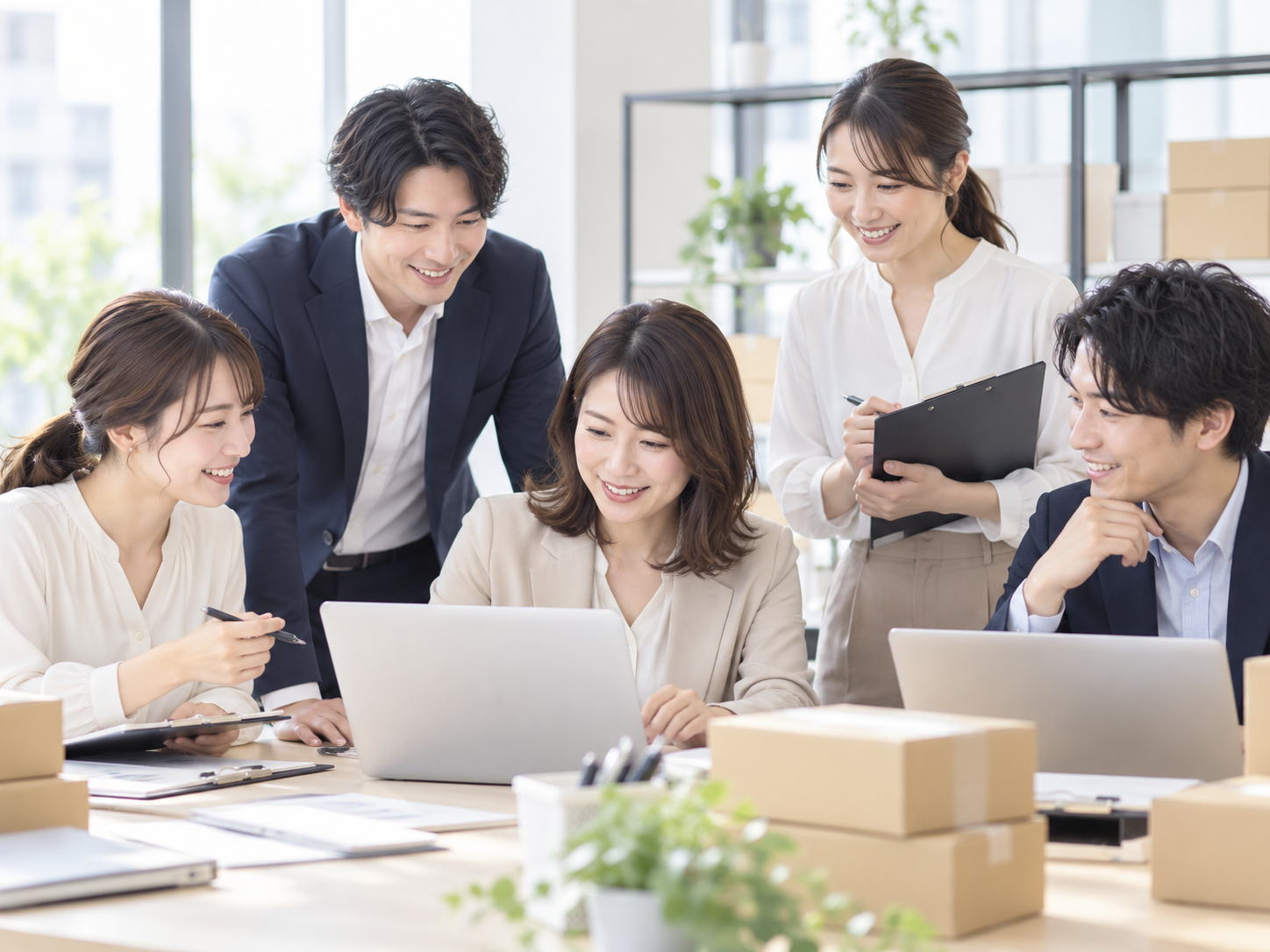 チームで事業を支えるNRC partnersのイメージ